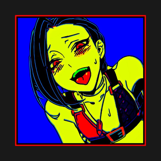 Ahegao PopArt by BigTexFunkadelic