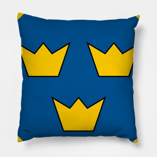 Royal Swedish Air Force - Flygvapnet Pillow by MBK