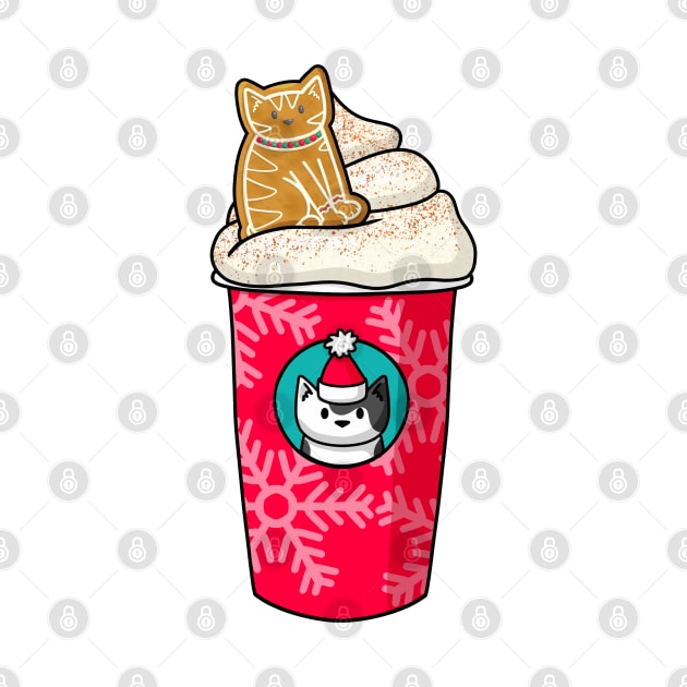 Ginger Bread Latte Cat by Doodlecats 