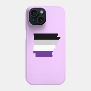 Arkansas Asexual Pride Phone Case