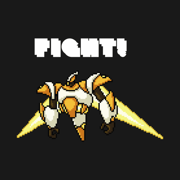 Anime Fighting Robot by Foxxy Merch