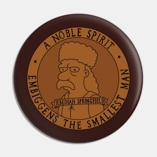 Jebediah Springfield Pin