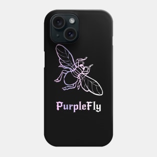 Purple Fly Phone Case