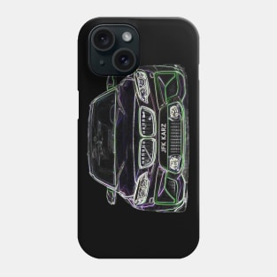 BMW M3 3 Series 2013 Front End Phone Case