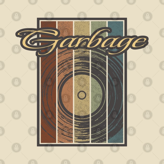 Garbage Vynil Silhoutte by North Tight Rope