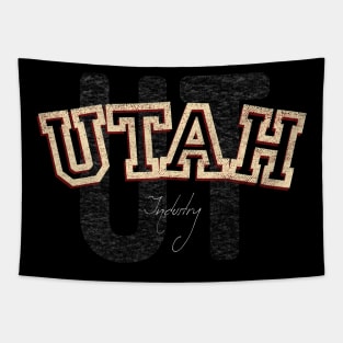 Utah Vintage Retro Tapestry