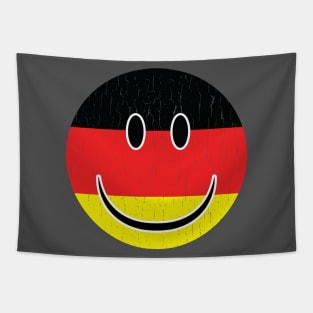 Smiley Germany Flag Fan German Fan Gift Tapestry