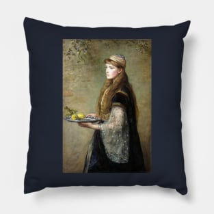 The Captive - Sir John Everett Millais Pillow