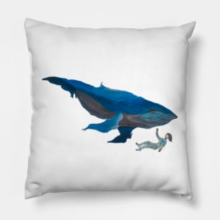 Whale with You Pillow