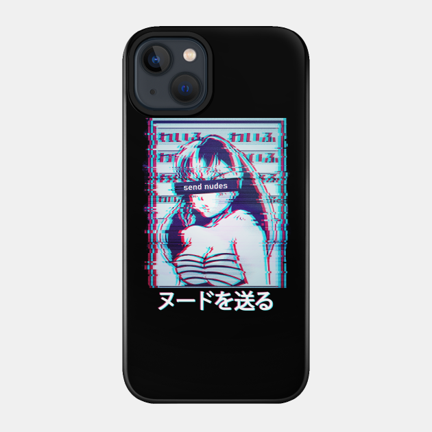 Aesthetic Japanese Clothing Vaporwave - Aesthetic - Phone Case