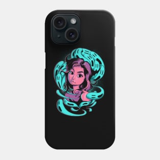 Girl with Spirits Phone Case