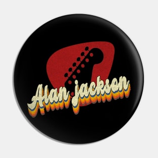 alan jackson vintage Pin