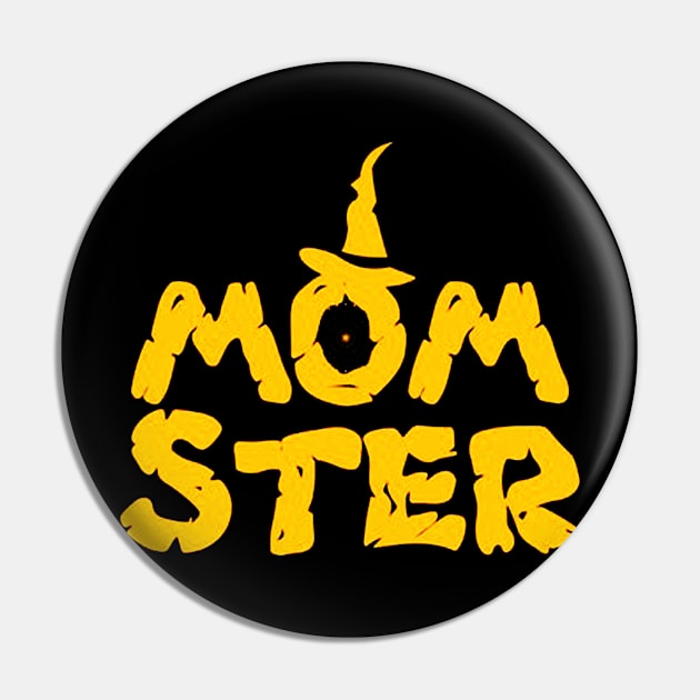 momster Pin by drawflatart9