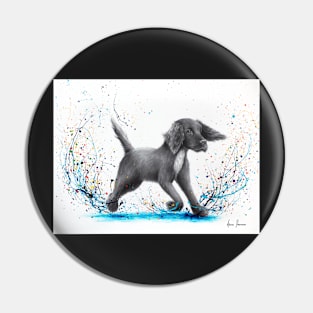 Spaniel Splash Pin