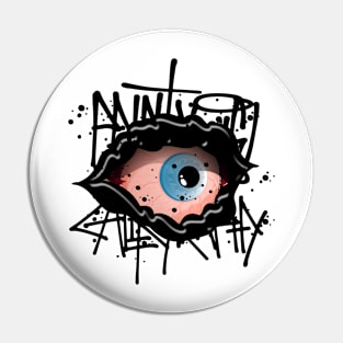 Halloween Monster Eye Pin