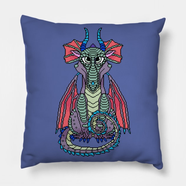 Rainy Wings Pillow by Estellars