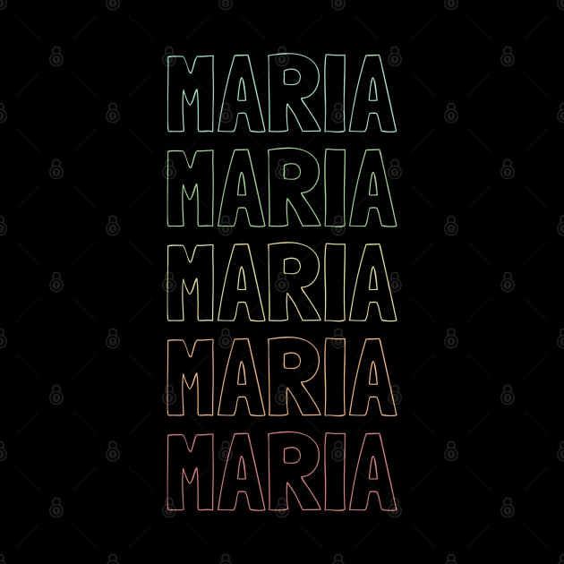 Maria Name Pattern by Insert Name Here