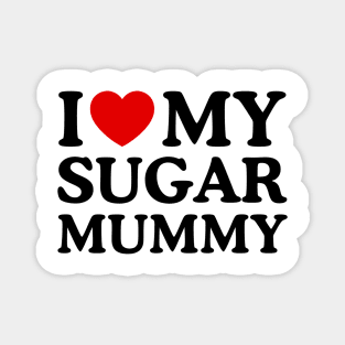 I LOVE MY SUGAR MUMMY Magnet