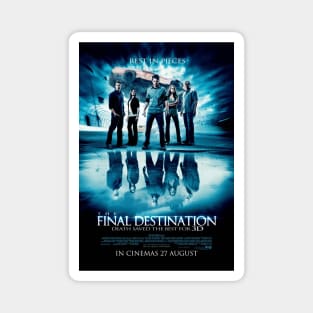 The Final Destination Movie Poster Magnet