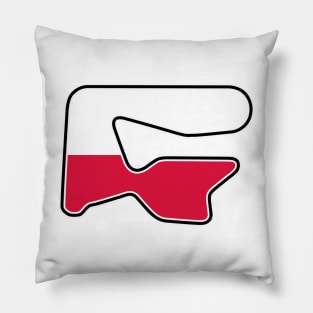 Tor Poznań [flag] Pillow