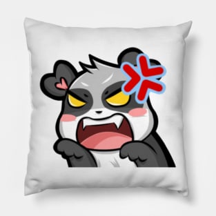 Angry Panda Pillow