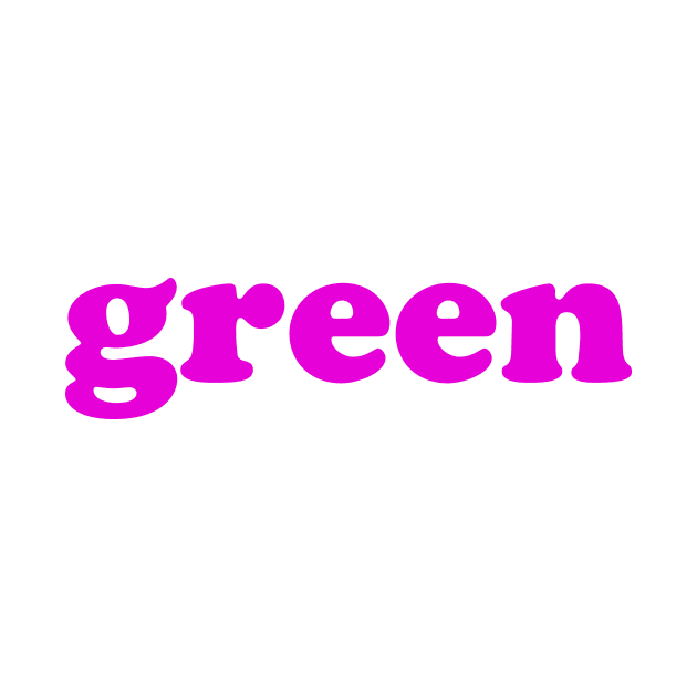 Green (Purple) by n23tees