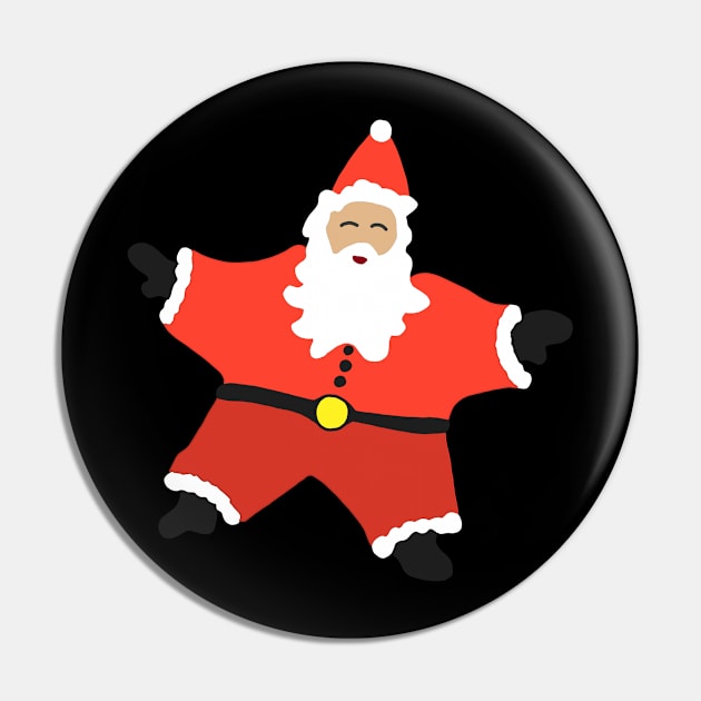 Cute Santa Pin by alexwestshop