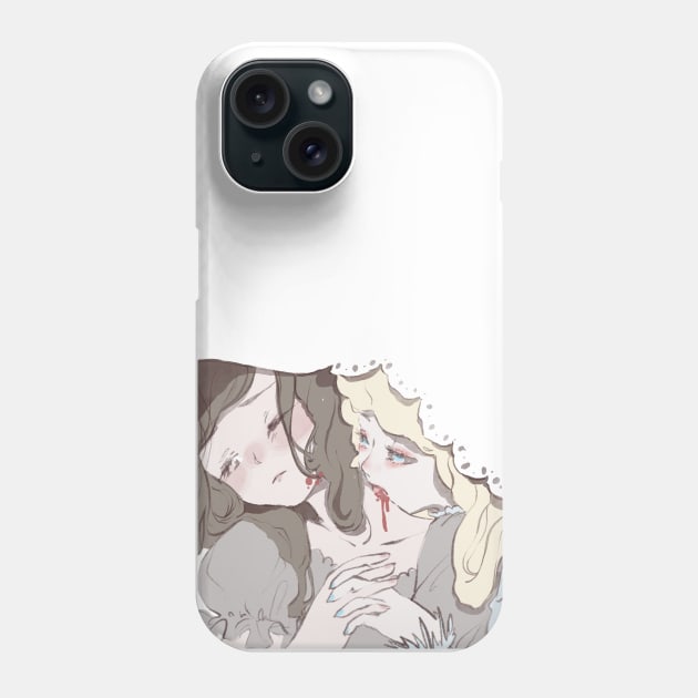 Love is bloody hurt Phone Case by MinranZhang