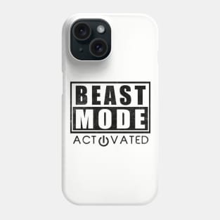 Beast Mode Activated Gym Fitness Motivation Phone Case