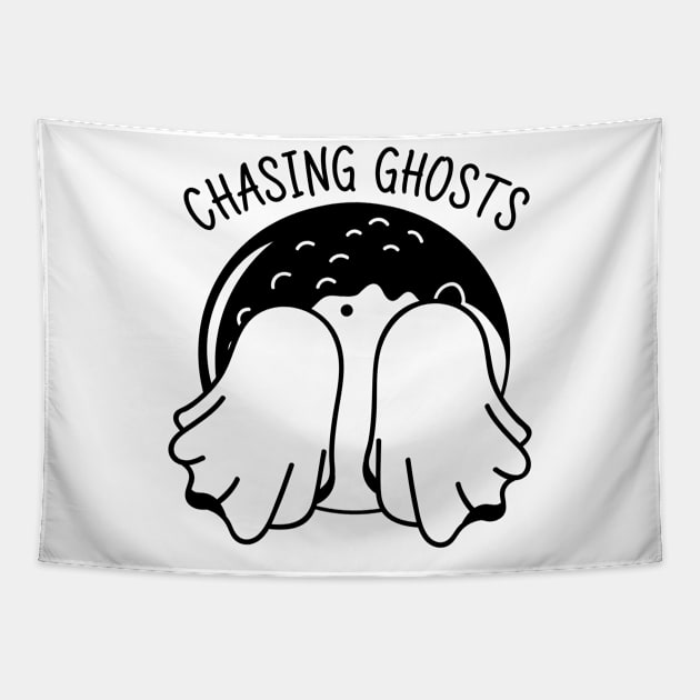 Chasing ghosts Tapestry by Peazyy