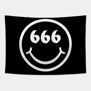 smile 666 Tapestry