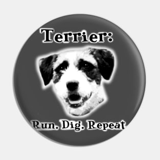 Terrier: Run. Dig. Repeat. Pin