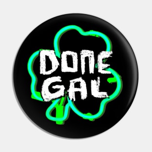 Donegal, Paddy's Day Irish Shamrock Pin