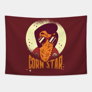 Corn Star Funny Tapestry