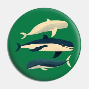 Whales Pin