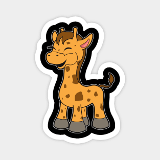 Giraffe Comic Baby Magnet