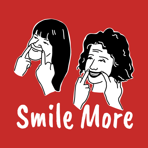 SMILE MORE Broad City by SusanaDesigns