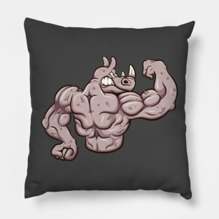 Strong Rhino Pillow