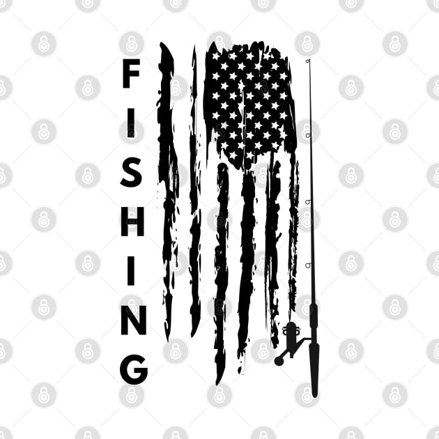 FISHING US FLAG by madani04