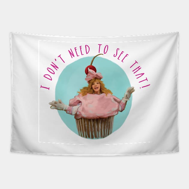 Valerie Cherish Cupcake Tapestry by HelloHarlot