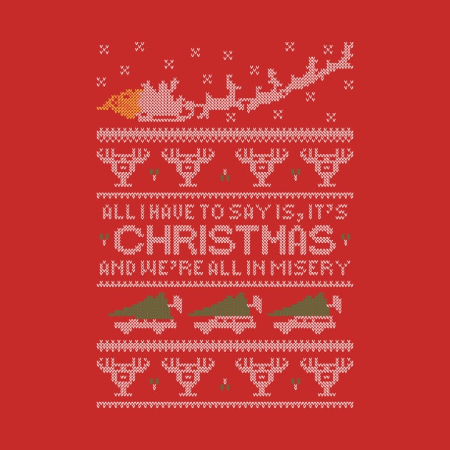 Christmas Vacation Misery by JLaneDesign