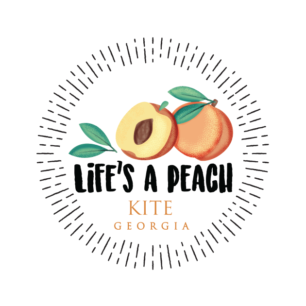 Life's a Peach Kite, Georgia by Gestalt Imagery