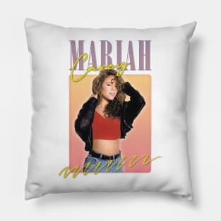 Mariah -- 90s Vintage Aesthetic Design Pillow