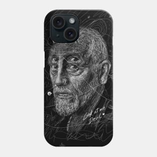 portrait devil Phone Case