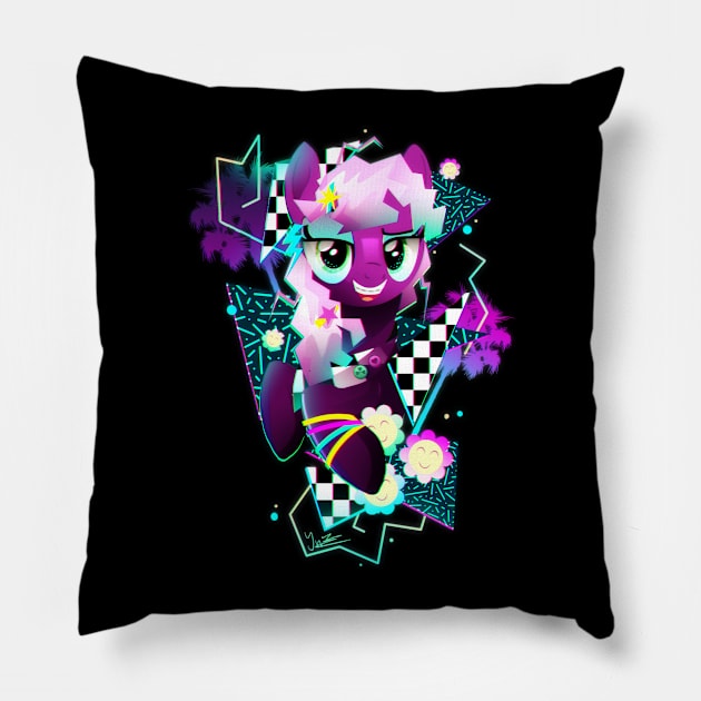 Synthwave Cheerilee Pillow by Ilona's Store