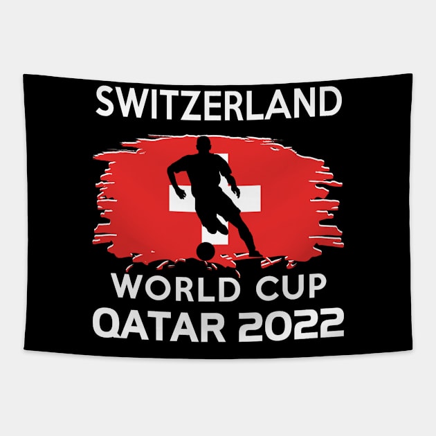 World Cup 2022 Switzerland Team Tapestry by adik