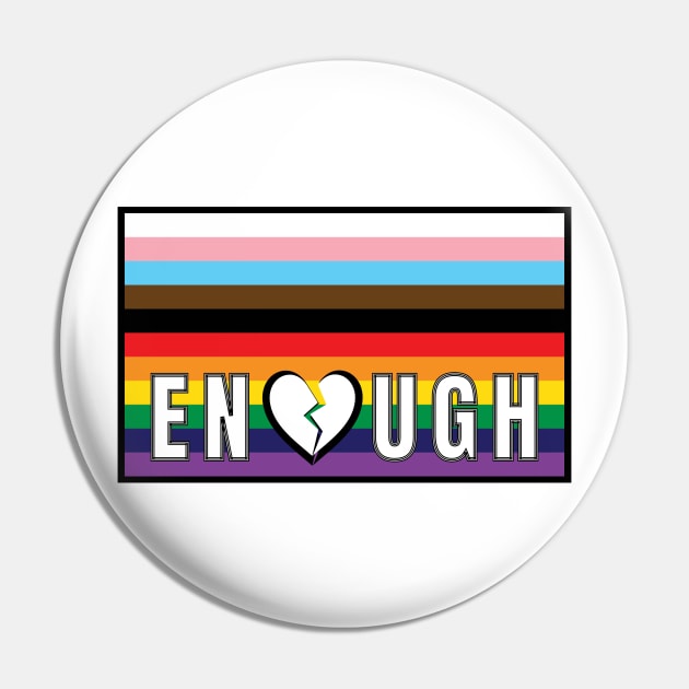 Enough Colorado Orlando Dayton Strong Pin by Little Duck Designs