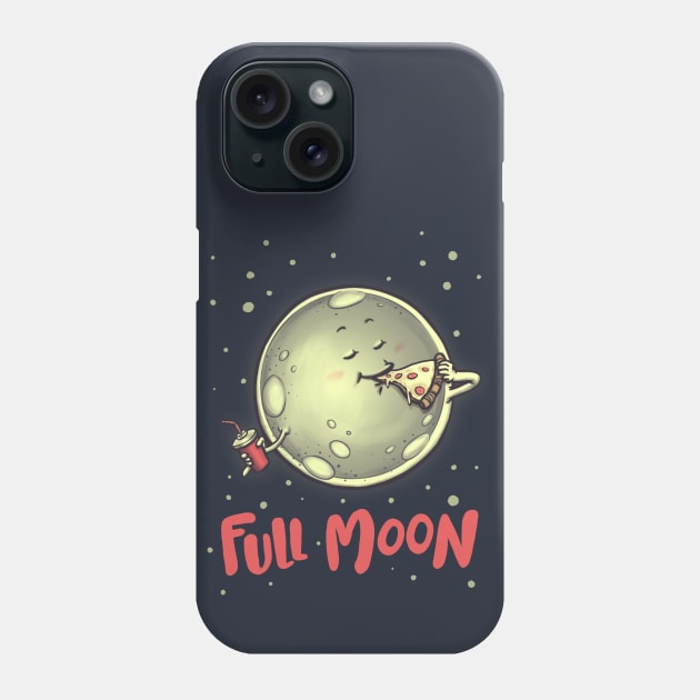 Full Moon Phone Case by ursulalopez