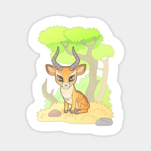 cute antelope Magnet