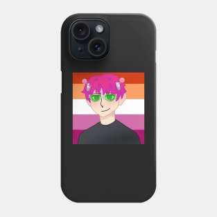 Saiki Lesbian Pride Phone Case